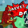 ironman batman, Marvel, DC