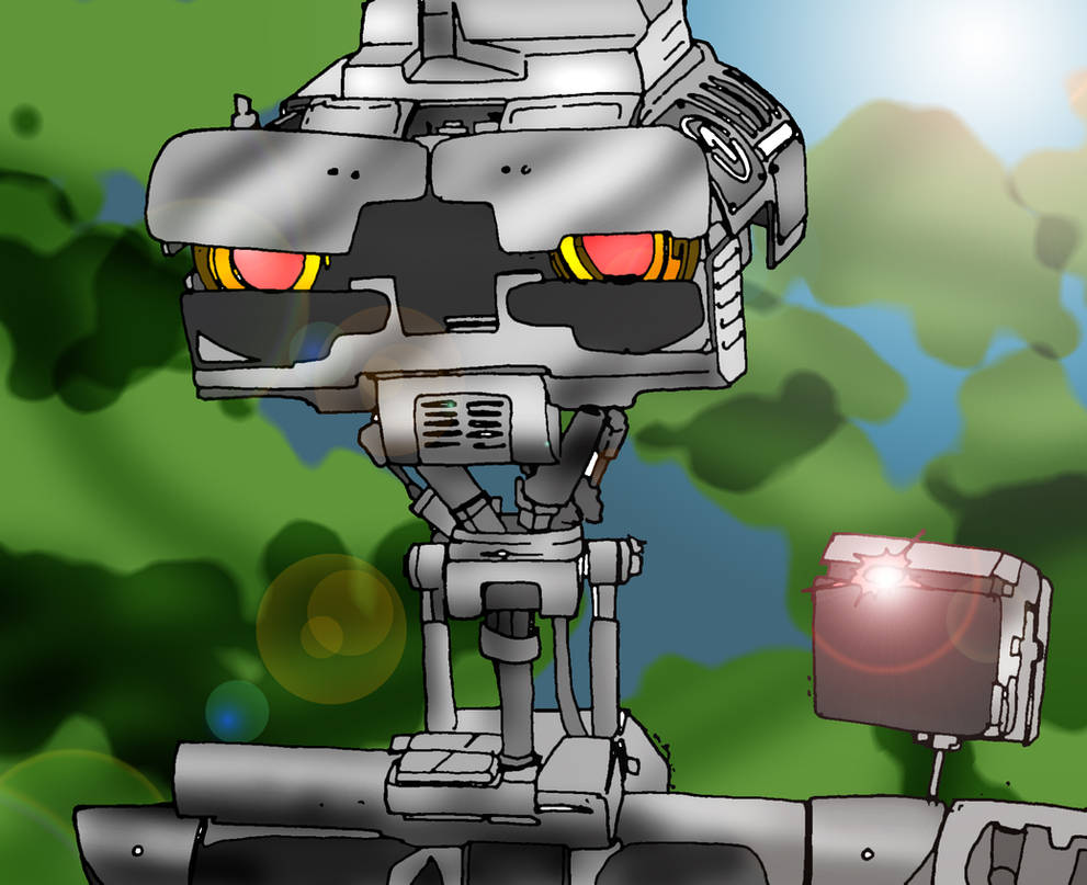 Johnny 5 Rabbit Johnny 5 by DemonShadows on DeviantArt