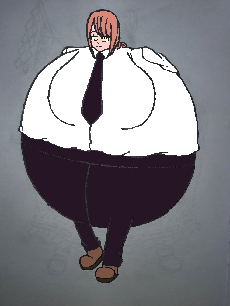 Mha Roly Poly Roly Poly Makima (by Bloondice28) COLORED by LmaoshadeNinja on DeviantArt