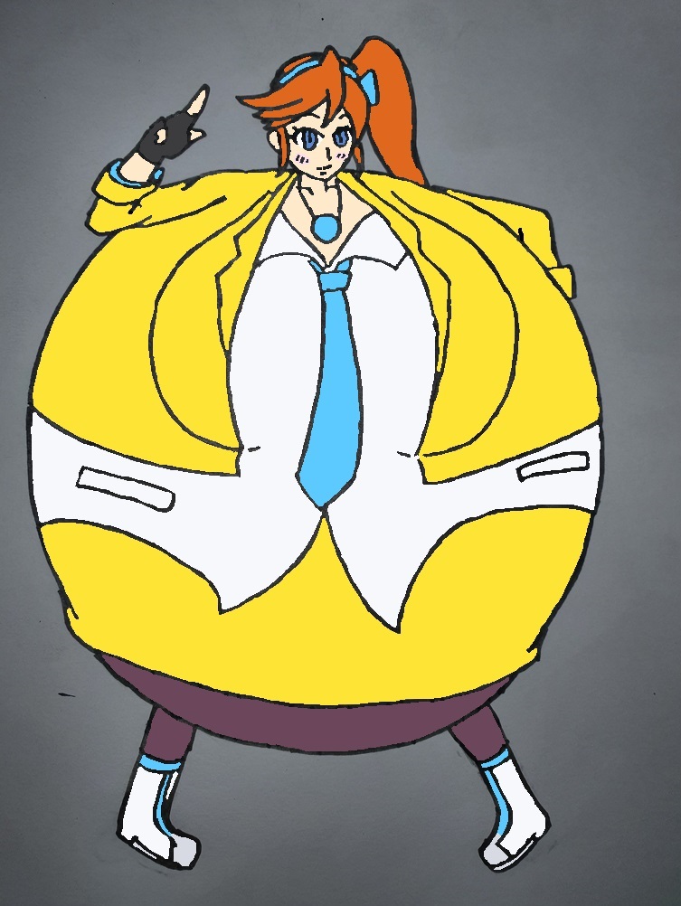Roly Poly Athena Cykes (by Bloondice28) COLORED by LmaoshadeNinja on ...