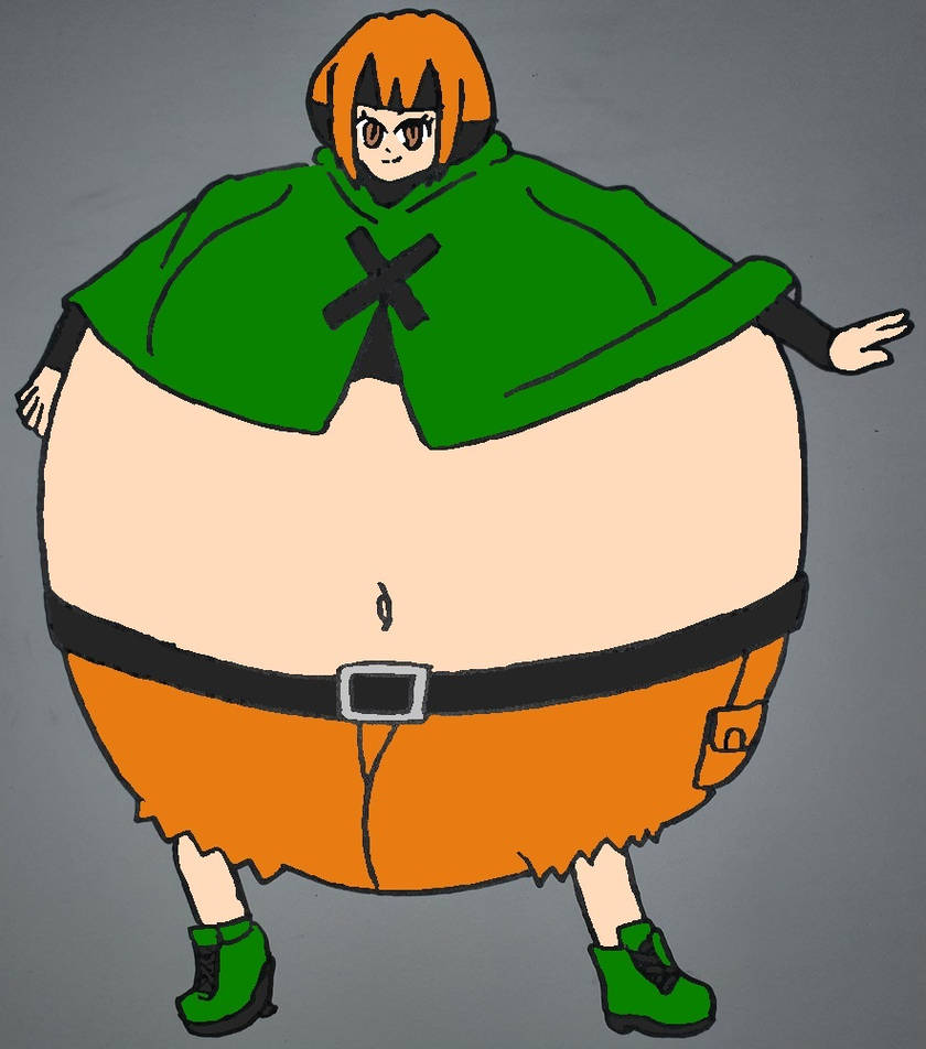 Roly Poly Gardenia (by Bloondice28) COLORED by LmaoshadeNinja on DeviantArt