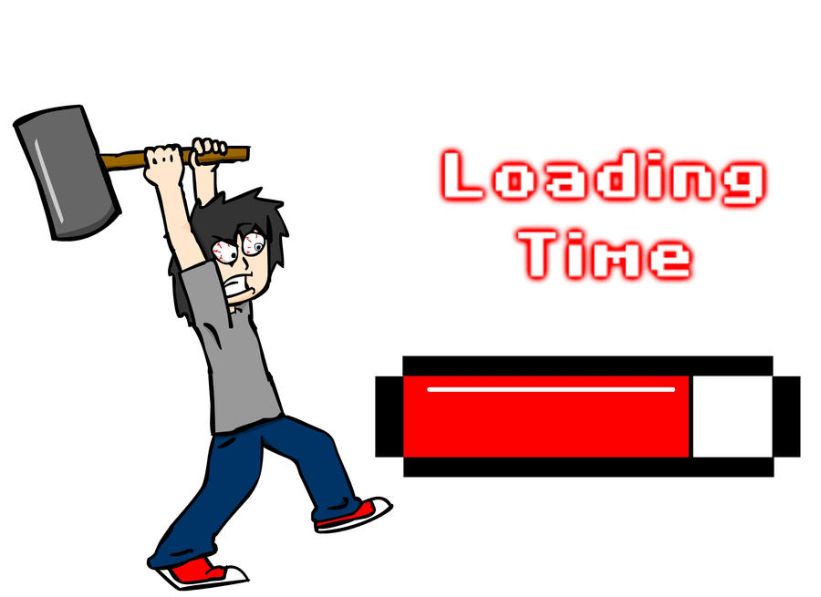 Loading Time Simple Drawing Loading Time art by ScottCanDraw on DeviantArt