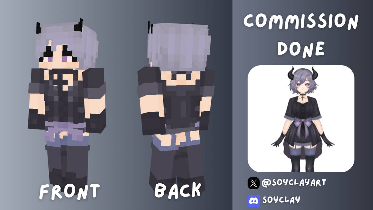 Minecraft skin comm! by clay07jaja on DeviantArt
