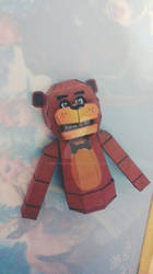 FNAF - Freddy papercraft WIP 2