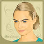 Cara Delevingne Vector