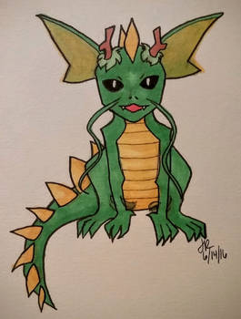 Drakeon (fakemon) first attempt