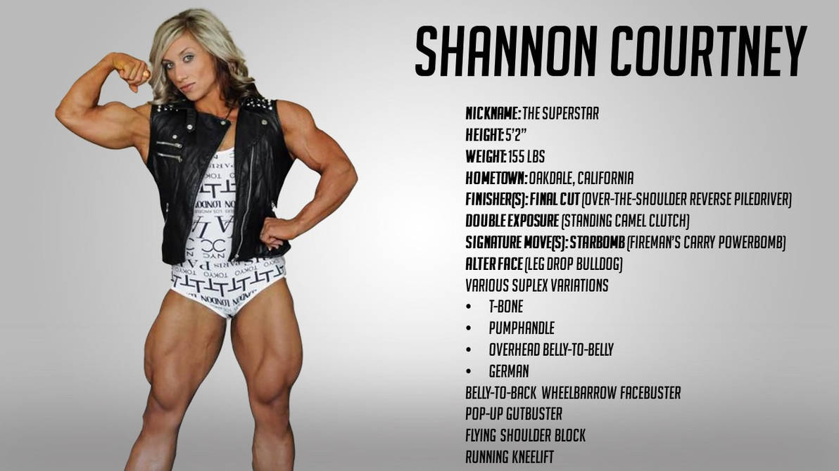 Shannon Courtney Profile by PFWrestling on DeviantArt
