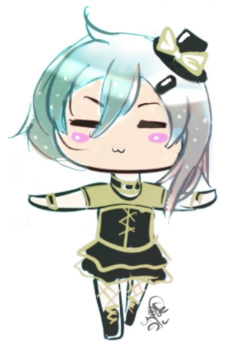 [BSD] chibi Blue haired Chuya