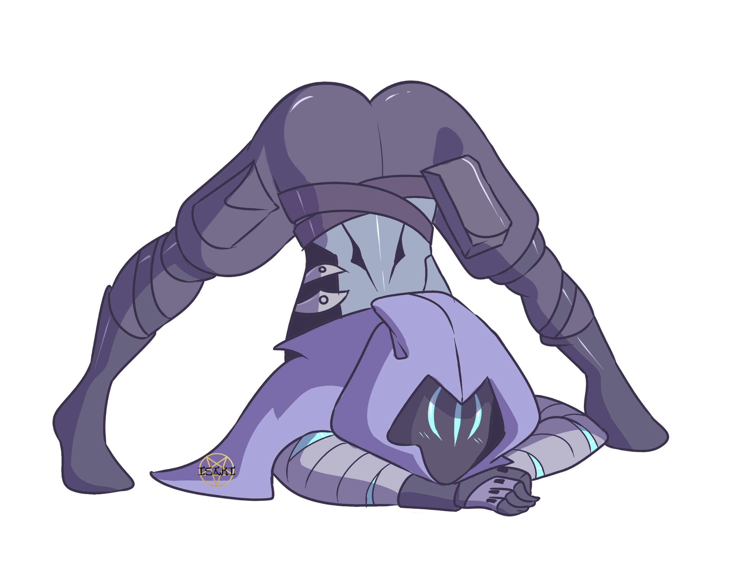 Omen is thicc by Pinkyxsaki on DeviantArt