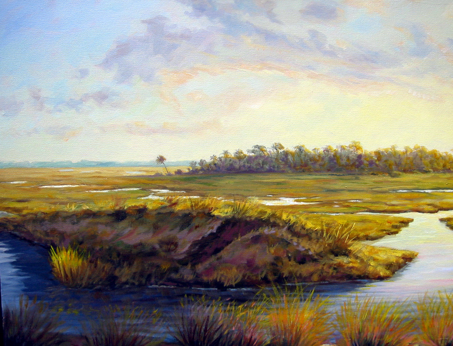 Evening on the Marsh