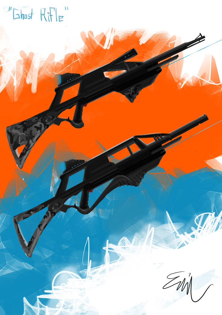 Ghost Sniper rifle by klmsilgi on DeviantArt