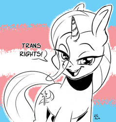 Trixie says trans rights