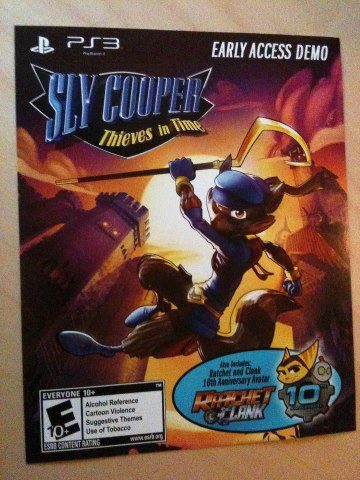 Sly Cooper Thieves in Time (PS3) Custom Cover by StarfireEspo on DeviantArt