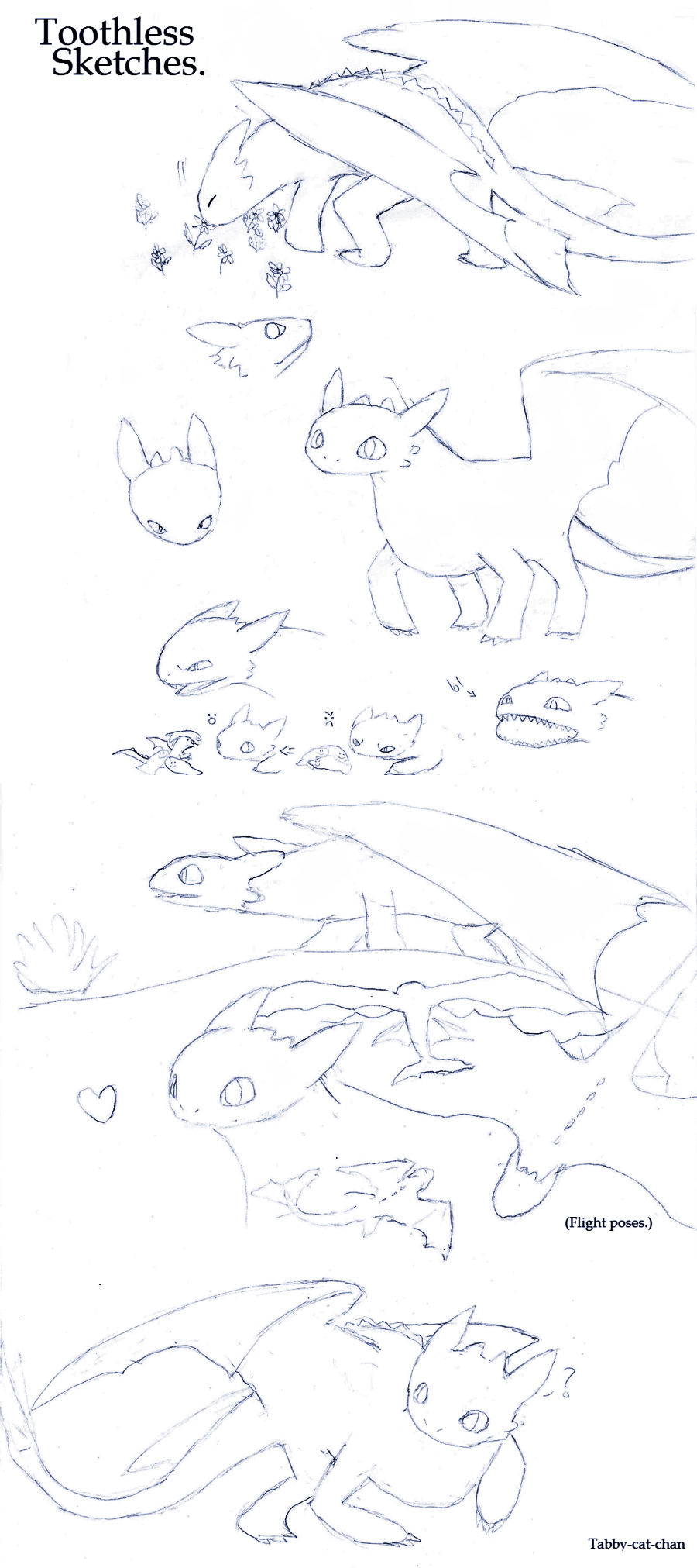 Toothless Sketches