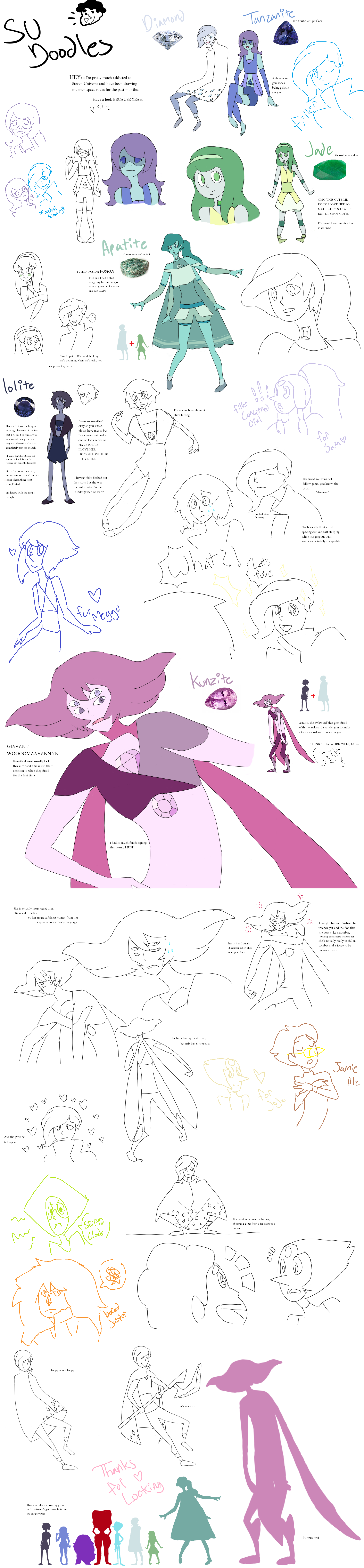 SU OC Doodles