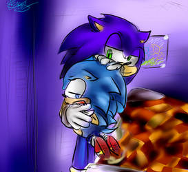 Sonic And Classic Sonic:Ur Ok Buddy...:RQ: