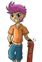 Human - Scootaloo