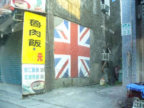 Union Jack and Taiwan