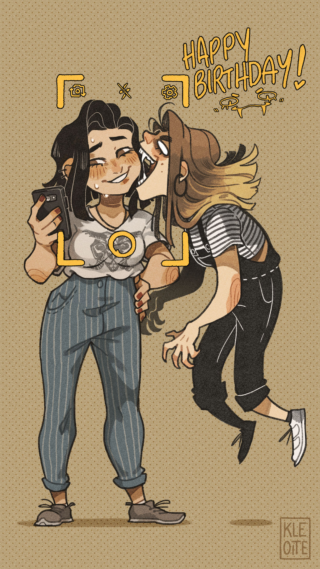 Every Single Selfie With My BFF