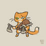 Barbarian kitty