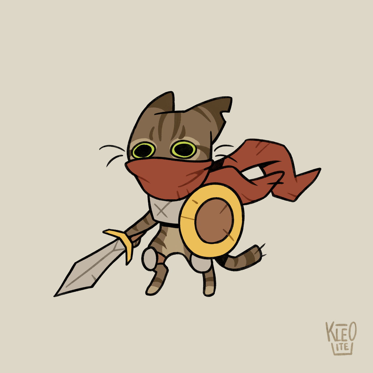 Fighter kitty