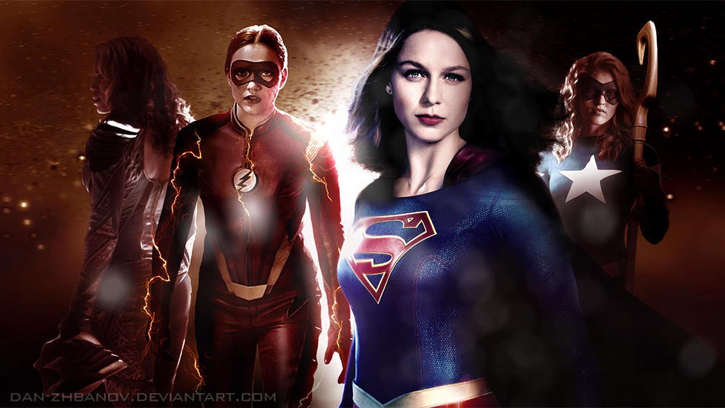 DCTV Girls by dan-zhbanov on DeviantArt