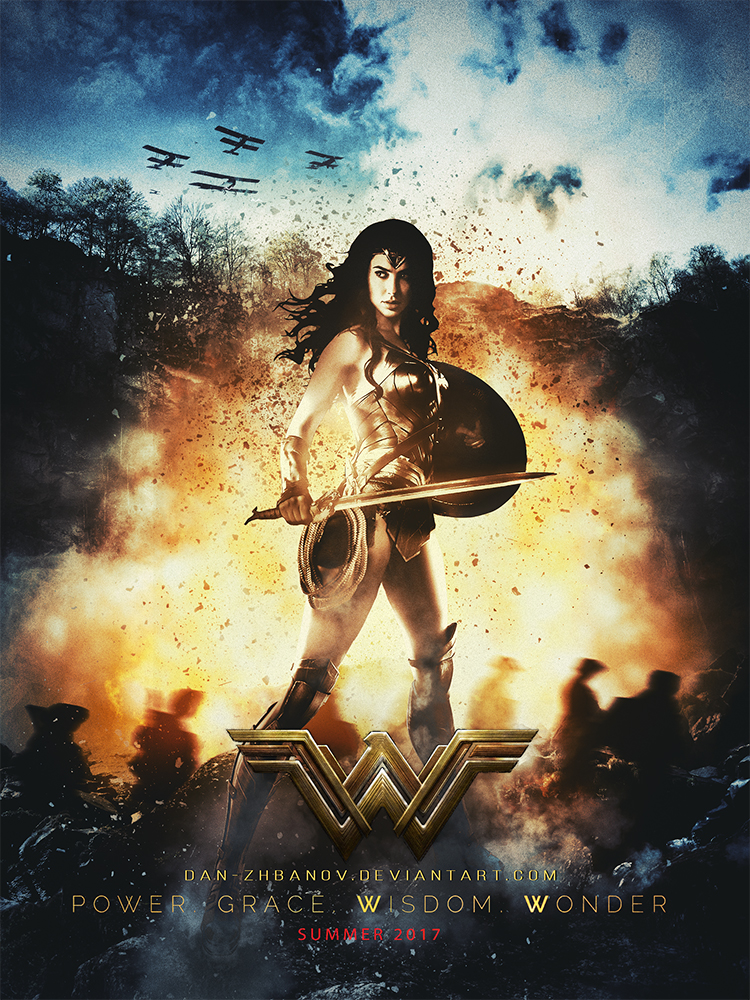 Wonder Woman - 2017 - Movie - Poster - 11 x 17 ( T13) - B2G1F