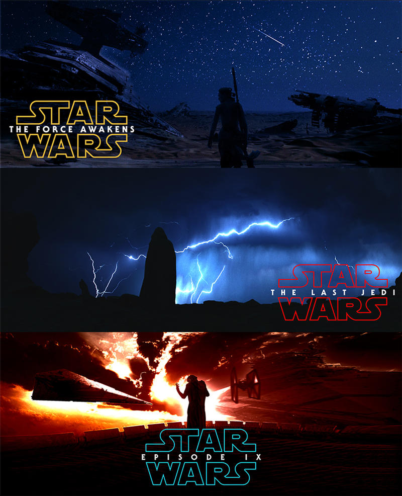 Star Wars The Sequel Trilogy By Dan Zhbanov On Deviantart Star Wars The Sequel Trilogy By Dan Zhbanov On Deviantart