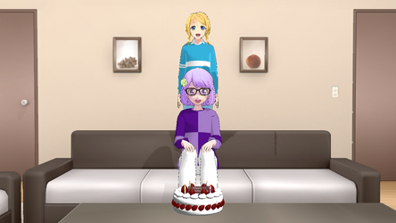 Koharu's Birthday with Eli by ardoplasma41