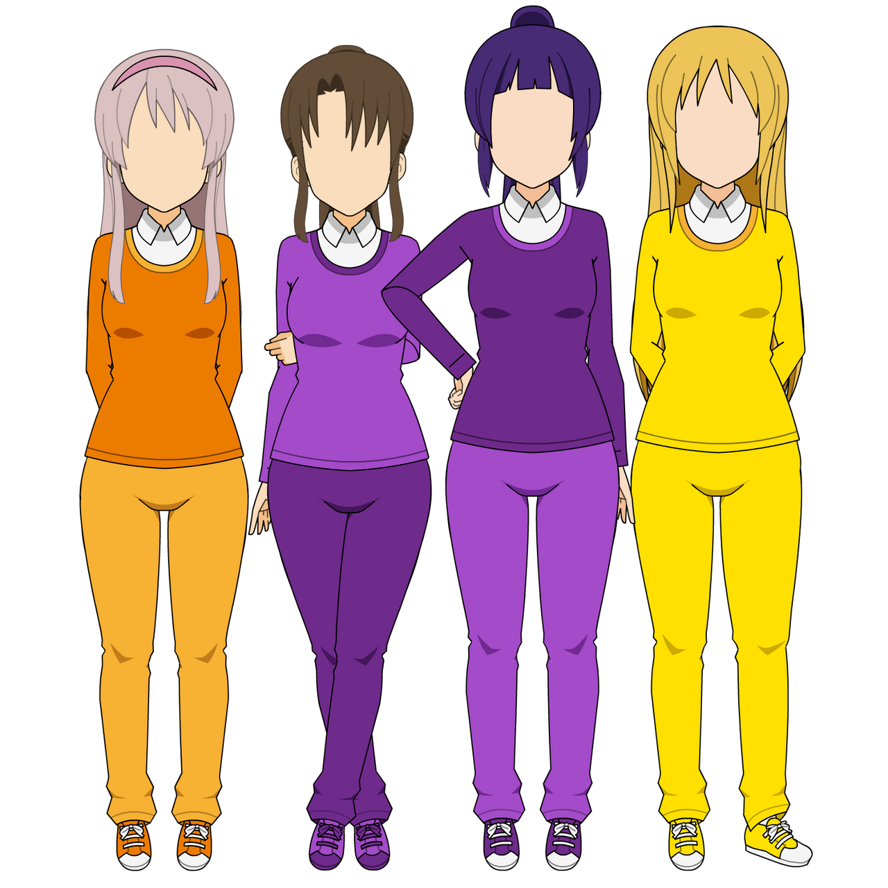 Faceless Kisekae on FacelessAnimeGirls - DeviantArt