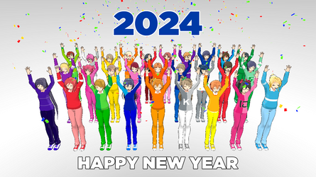 2024 New Year (Love Live) by ardoplasma41