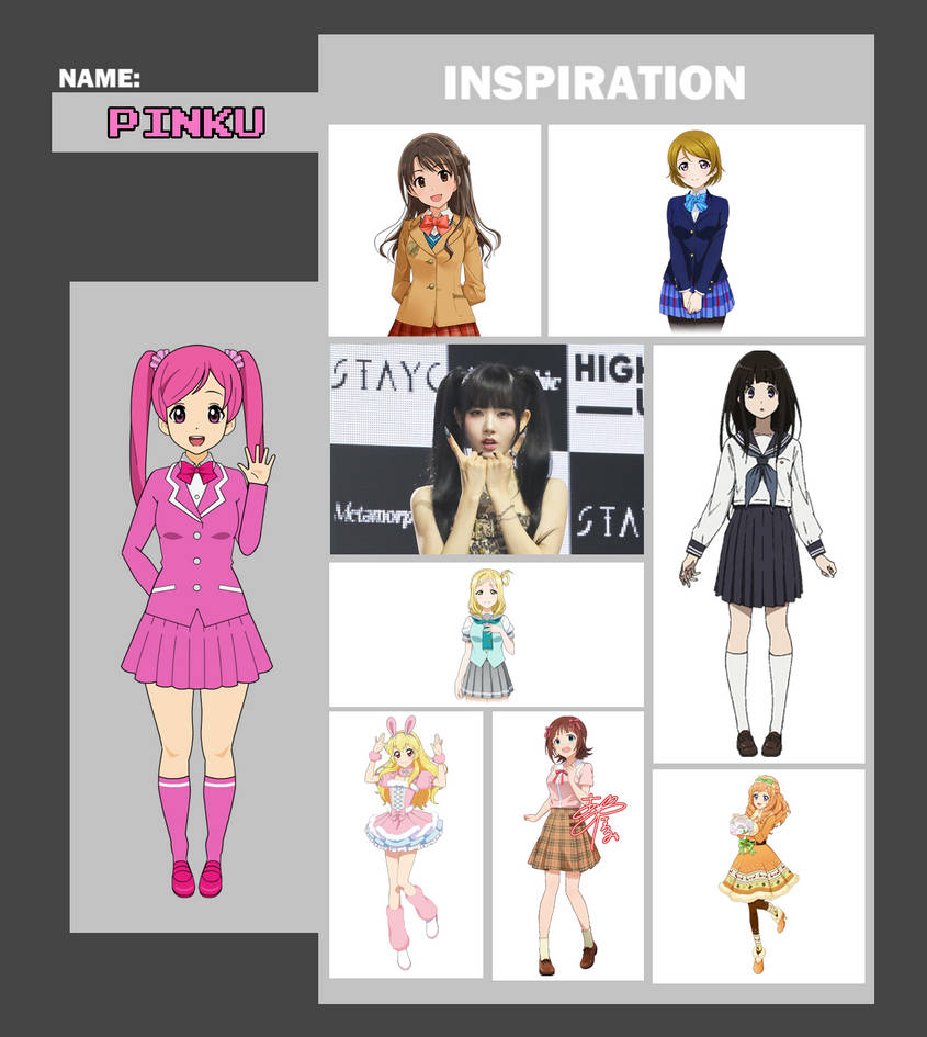 Inspiration of Pinku Karagaru by ardoplasma41 on DeviantArt