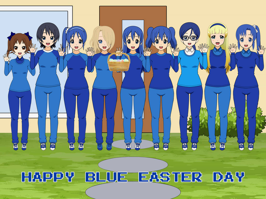 Happy Blue Easter Day! 1 by ardoplasma41 on DeviantArt