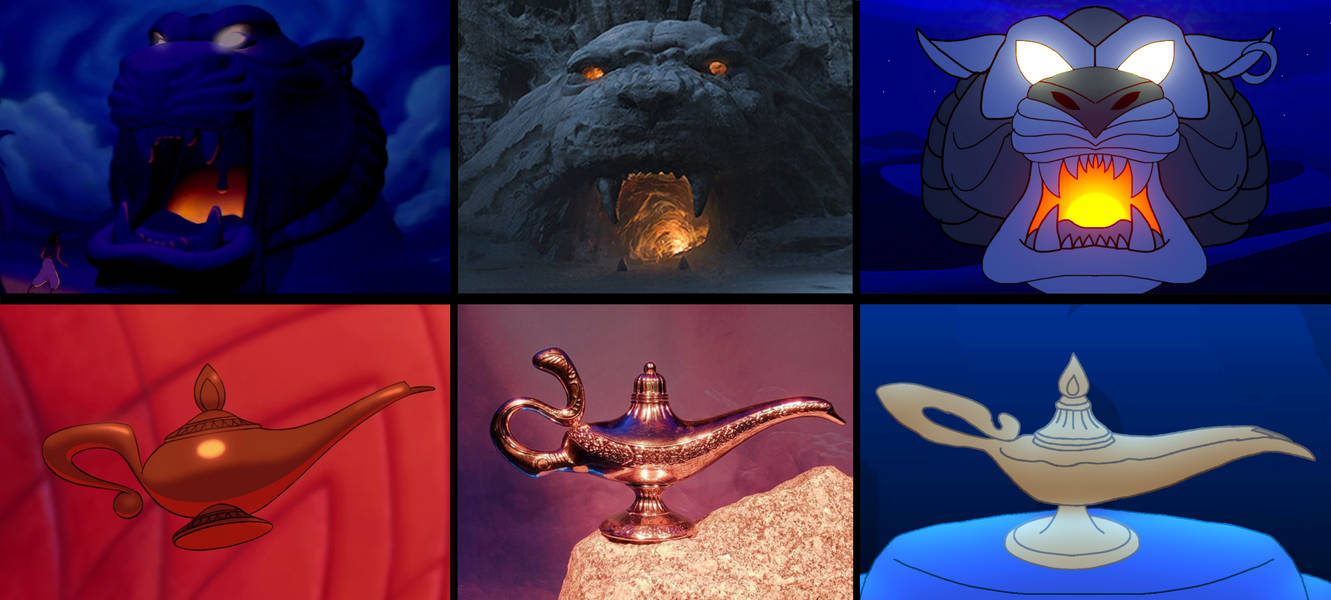 Cave of Wonders Different Versions by AladdinDragonson42 on DeviantArt