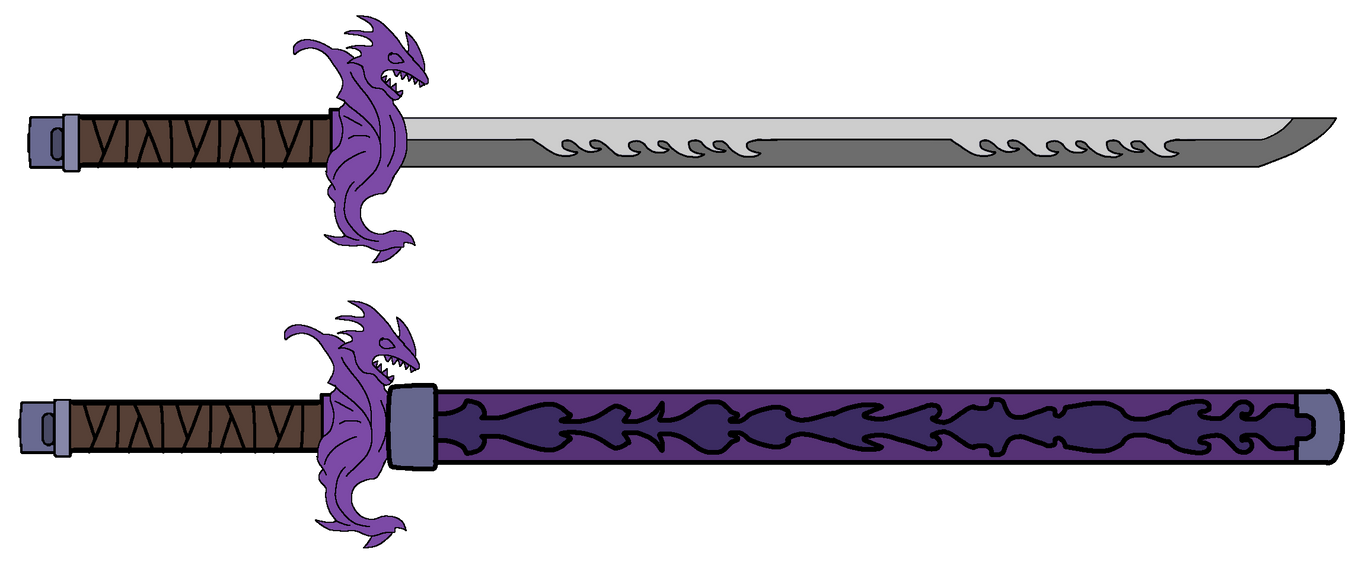 Nichirin Sword - Spyro by AladdinDragonson42 on DeviantArt