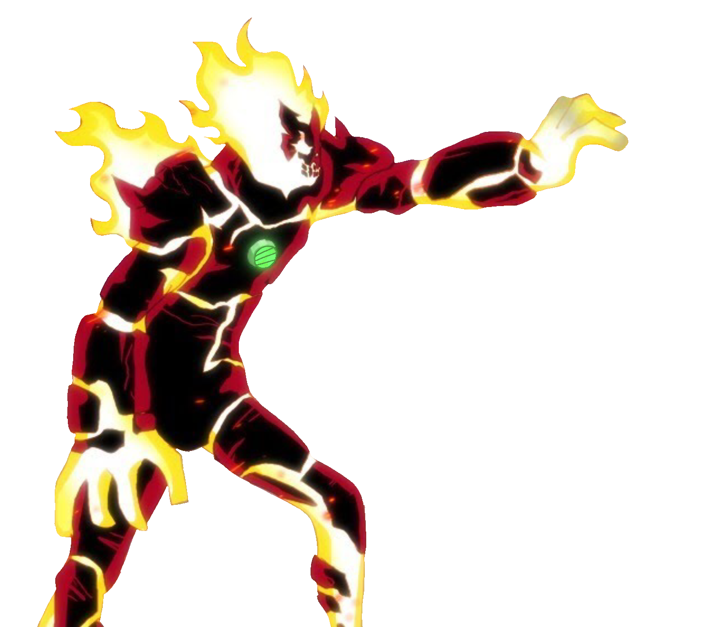 Carnitrix Heatblast OS Style Render by AladdinDragonson42 on DeviantArt