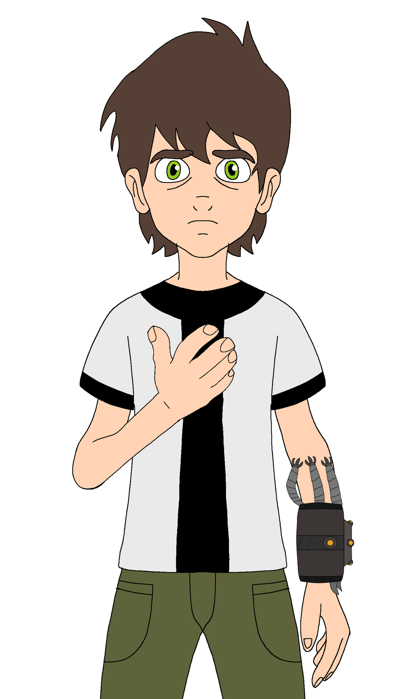 Ben Tennyson (The Carnitrix) Render by AladdinDragonson42 on DeviantArt