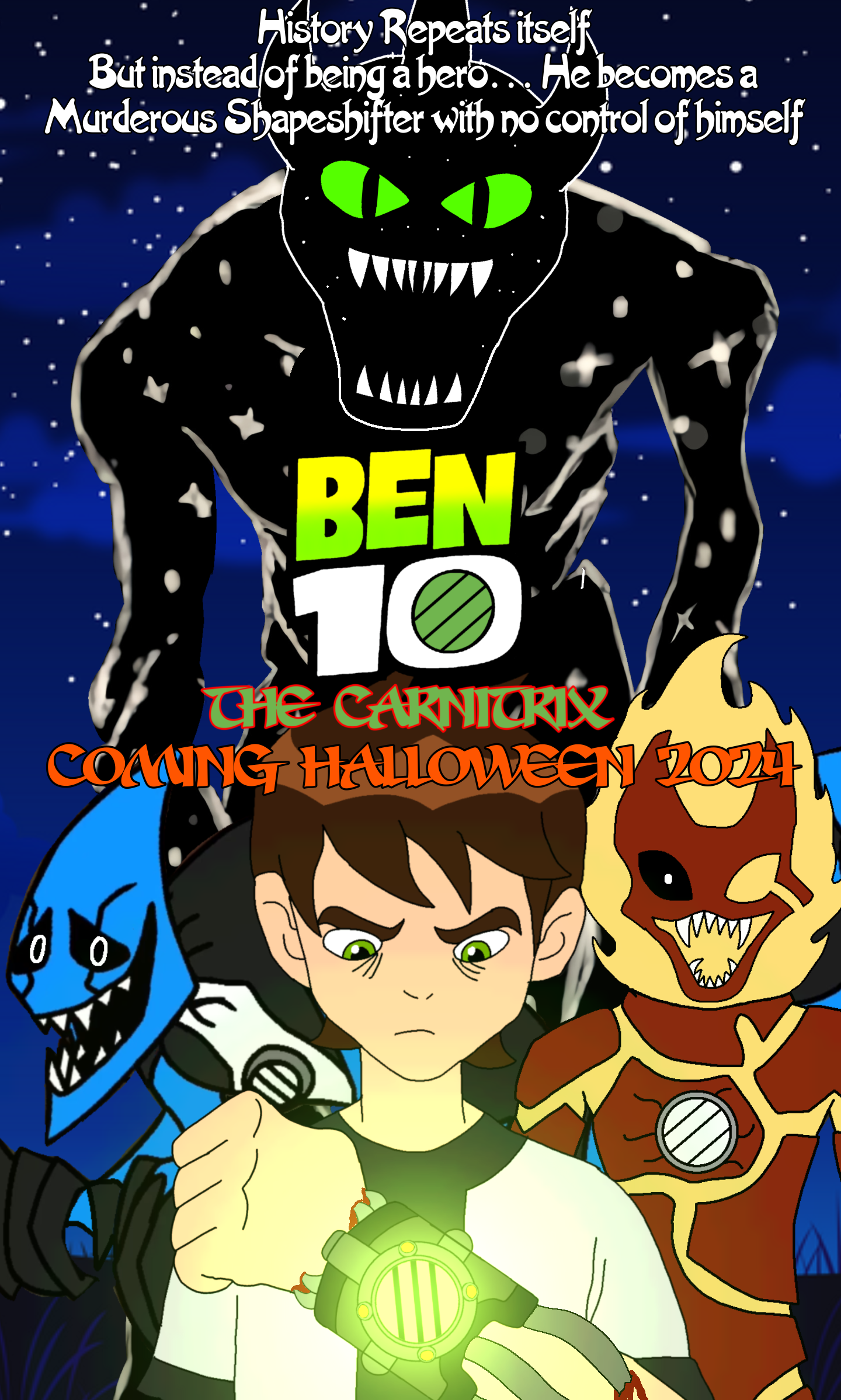 Ben 10 Carnitrix Movie Poster by AladdinDragonson42 on DeviantArt