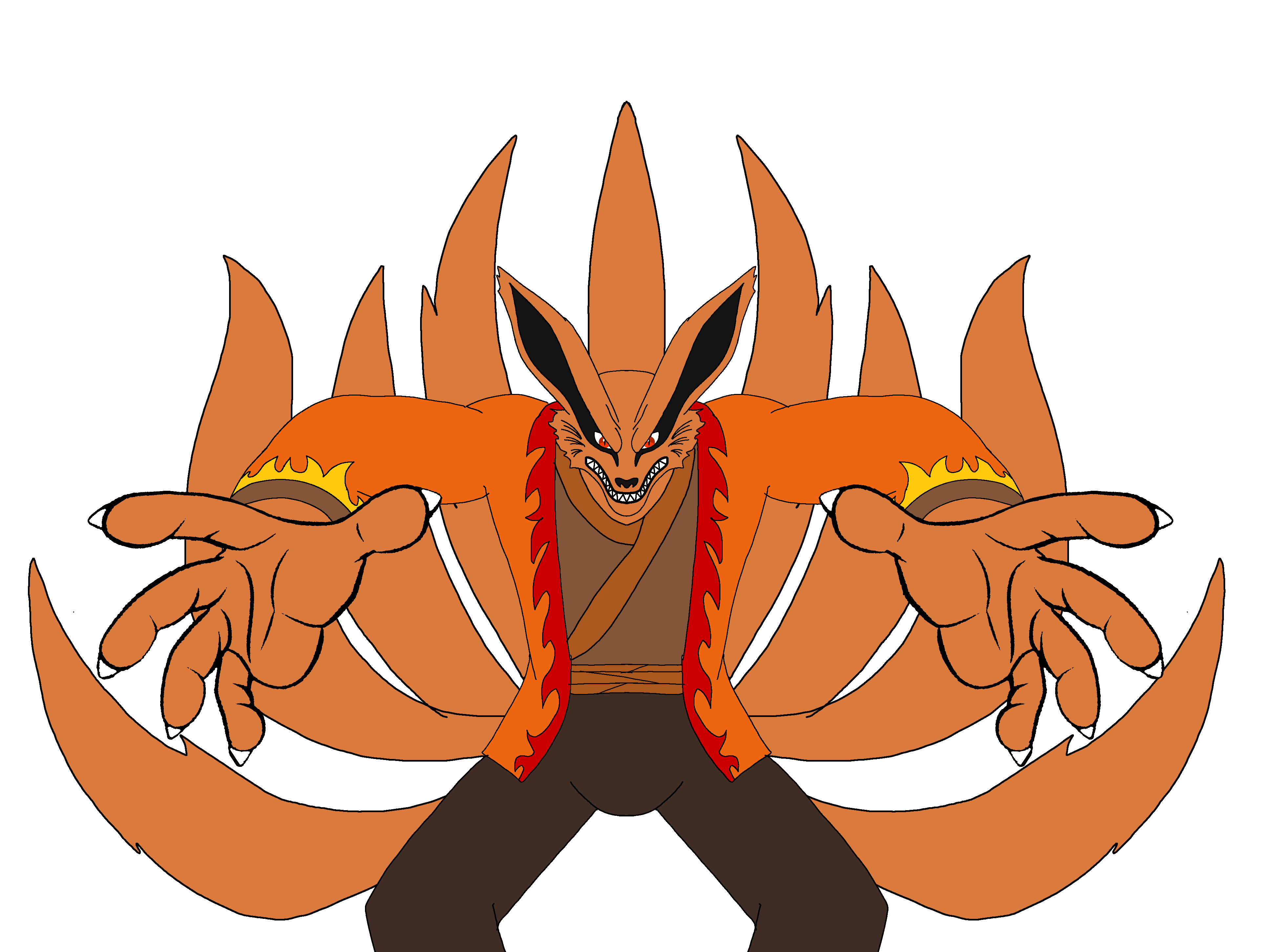 Skyrimverse Kurama render by AladdinDragonson42 on DeviantArt