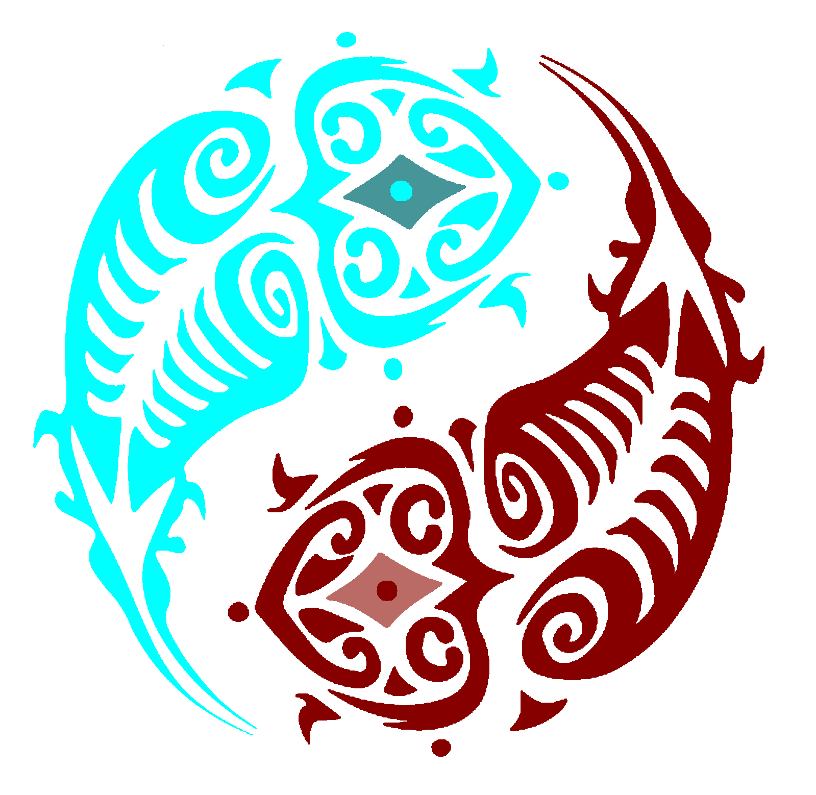 Raava and Vaatu Ying and Yang by AladdinDragonson42 on DeviantArt