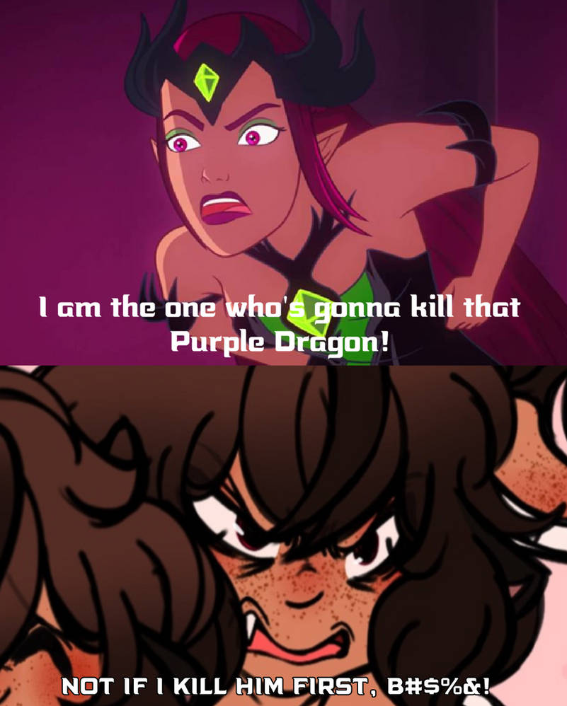 Jpg Ragana Ragana gets into a fight with Cip Suki by AladdinDragonson42 on DeviantArt