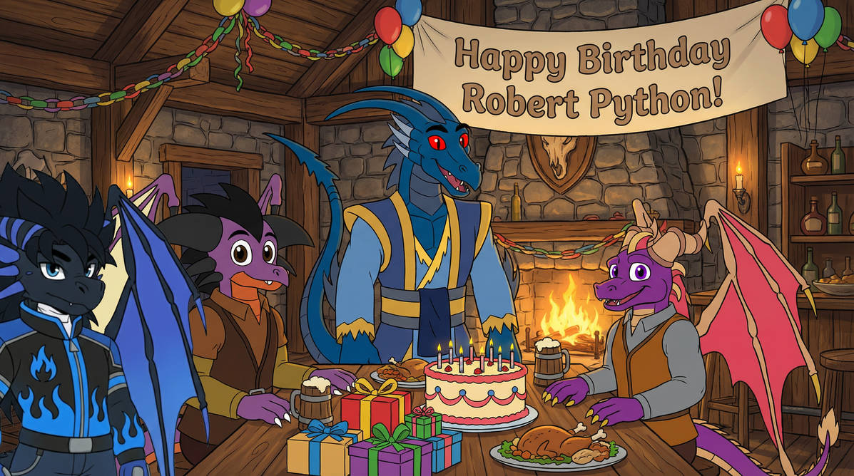 Happy Birthday Python Gif Happy Birthday to Robert Python by AladdinDragonson42 on DeviantArt