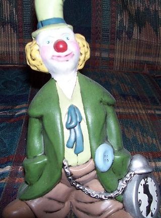 Clown with Clock