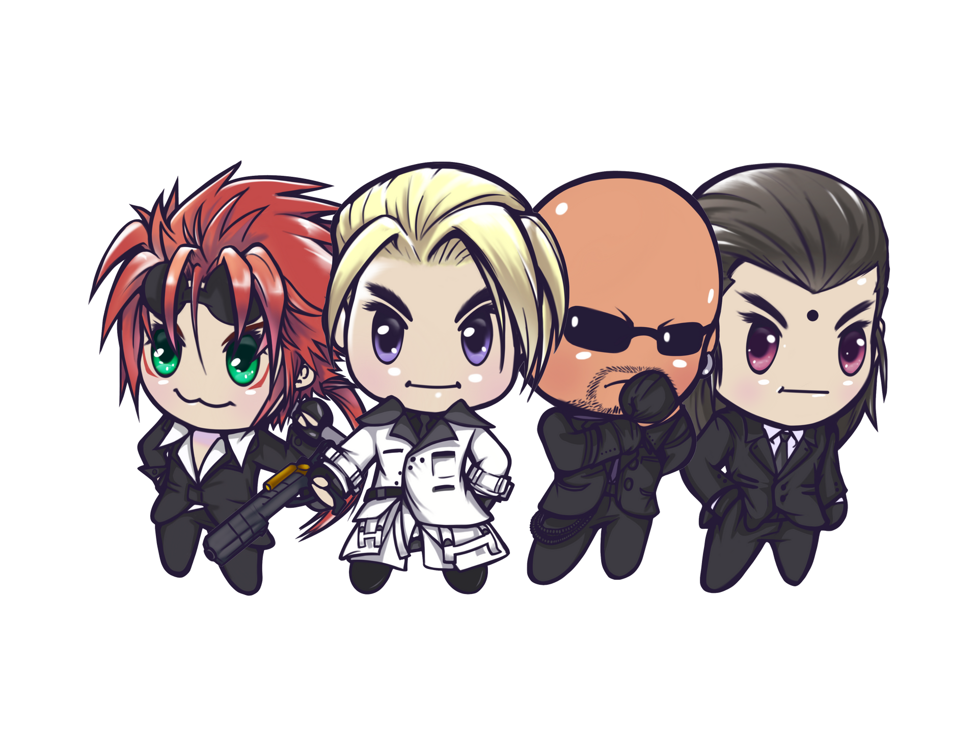 Turks Reno Rufus Shinra Rude And Tseng By Naromonart On Deviantart Turks Reno Rufus Shinra Rude And Tseng By Naromonart On Deviantart