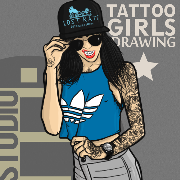 Tattoo girl