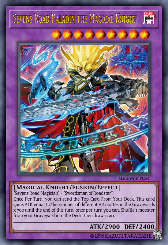 Sevens Road Paladin the Magical Knight-Master Duel by Sevens Road Paladin the Magical Knight-Master Duel by
