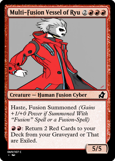 Mtg Ryu Commander Card Multi-Fusion Vessel of Ryu - MTG by JonogoVRS on DeviantArt