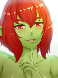 A goblin portrait o.Commission.o