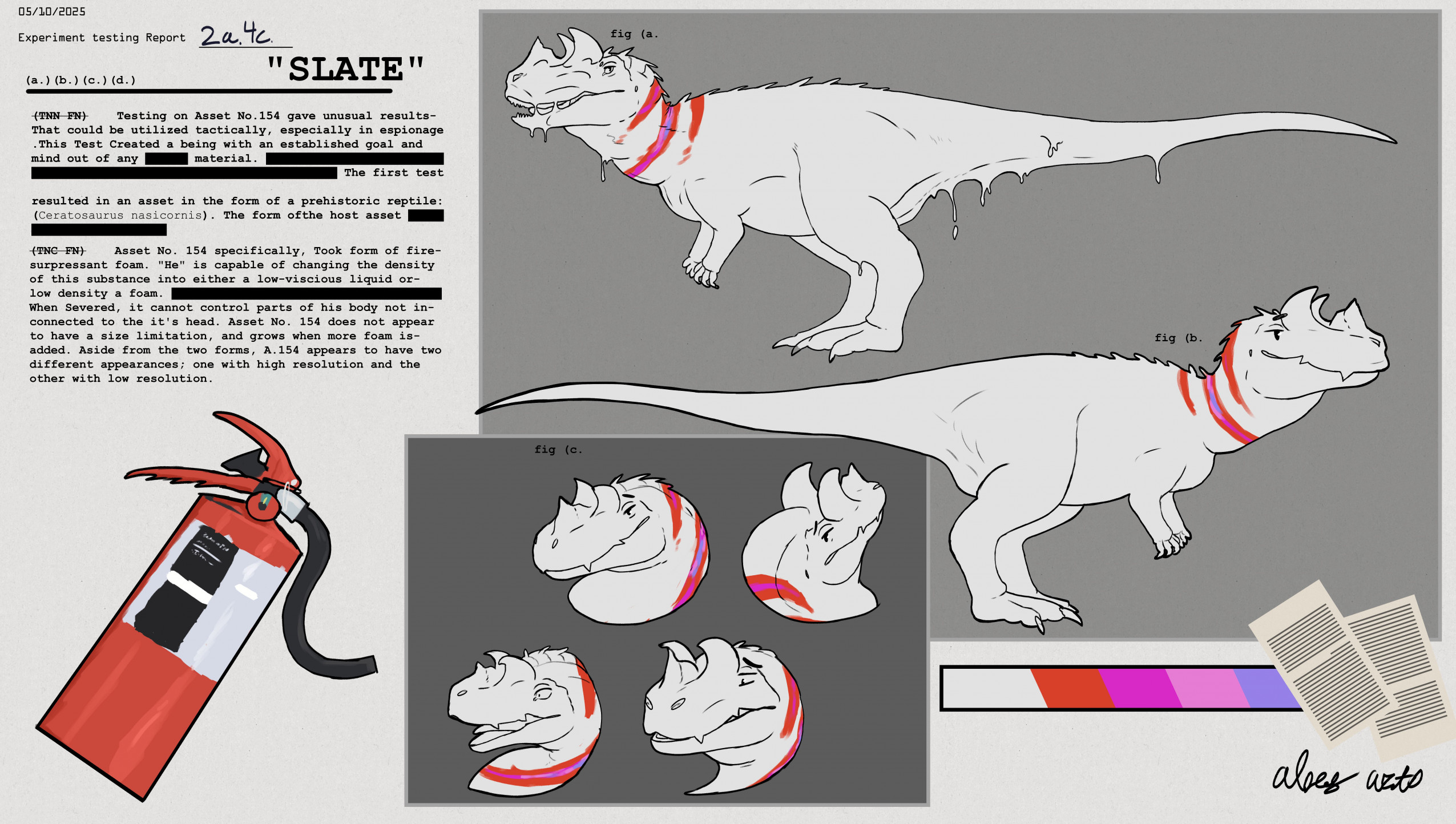 Slate Character Slate character sheet RAAAH by AlloAmpereArt on DeviantArt