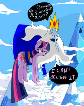 Ice king kidnapping Twilight [Commission]